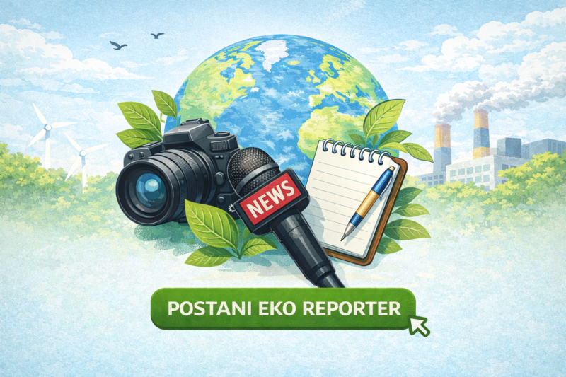 Eko izazov za mlade – postani i ti „Eko reporter“